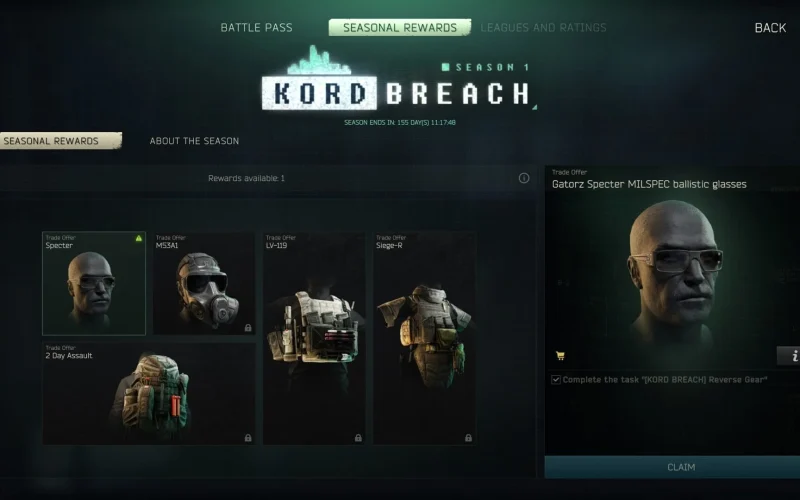 Escape from Tarkov dá início à temporada KORD BREACH com nova atualização