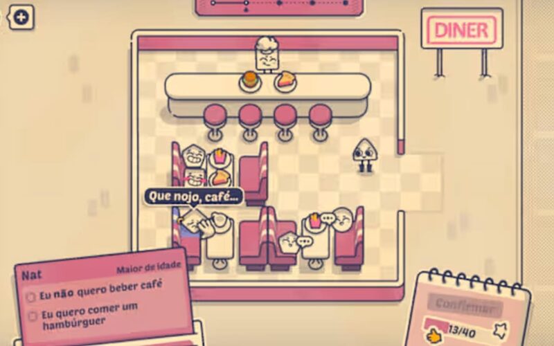 Is This Seat Taken? Chega ao PS5 com Quebra-Cabeças Criativos e Relaxantes