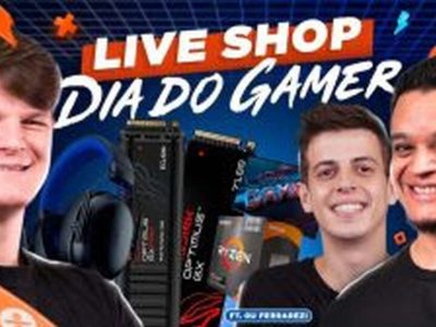 GGames! promove live com descontos e competição no Dia do Gamer na Galeria Magalu