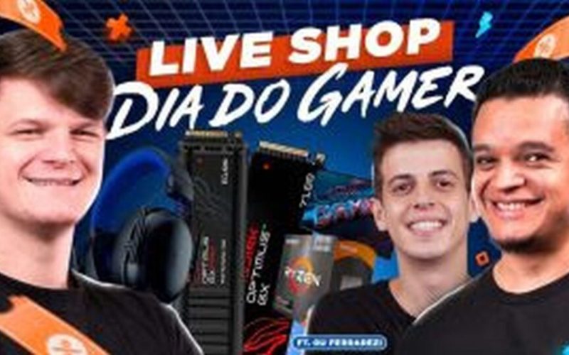 GGames! promove live com descontos e competição no Dia do Gamer na Galeria Magalu