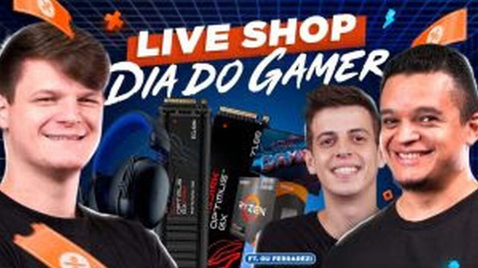 GGames! promove live com descontos e competição no Dia do Gamer na Galeria Magalu