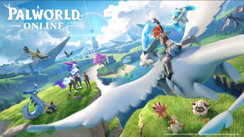 Garena revela Palworld Online, novo MMORPG para celulares