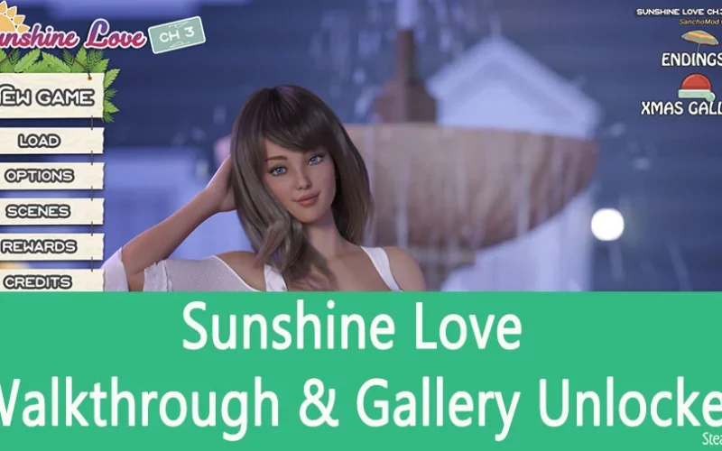 Como liberar a galeria e completar os capítulos 1-3 de Sunshine Love