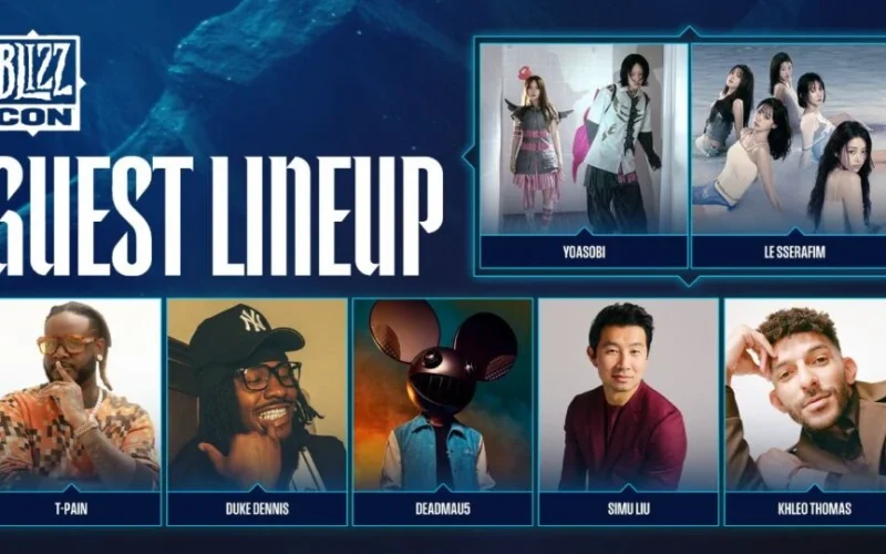 BlizzCon 2026 contará com T-Pain, Simu Liu, YOASOBI e atrações especiais