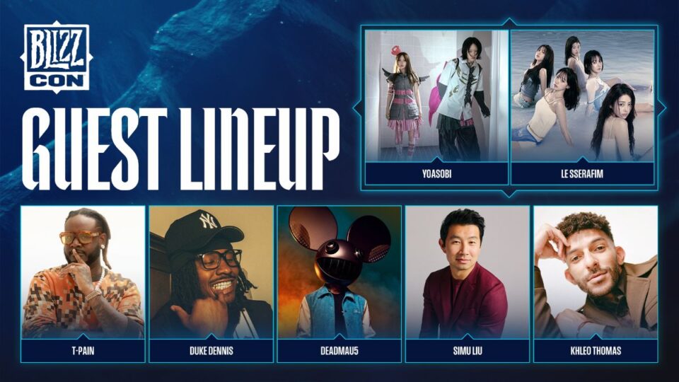 BlizzCon 2026 contará com T-Pain, Simu Liu, YOASOBI e atrações especiais