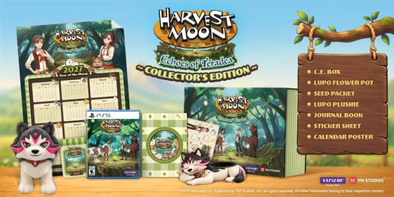Edição de Colecionador de Harvest Moon: Echoes of Teradea é revelada