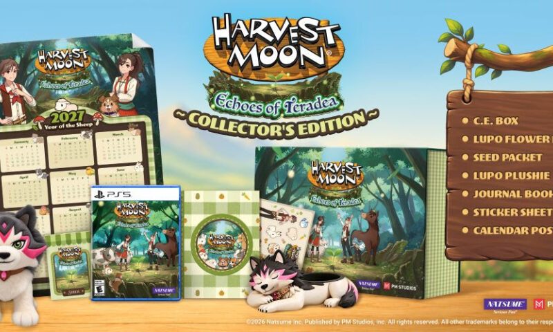 Edição de Colecionador de Harvest Moon: Echoes of Teradea é revelada