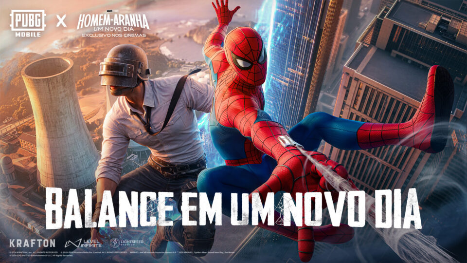 PUBG MOBILE traz colaboração com Homem-Aranha: Um Novo Dia em atualização exclusiva 1 PUBG MOBILE traz colaboração com Homem-Aranha: Um Novo Dia em atualização exclusiva