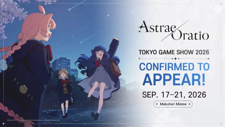 Astrae Oratio será apresentado na Tokyo Game Show 2026 pela NC