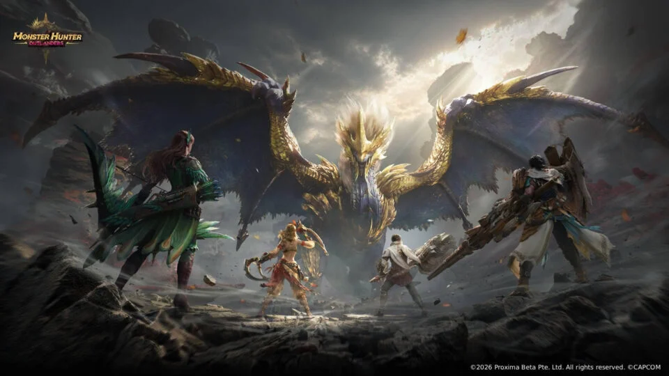 Monster Hunter Outlanders apresenta Ruger Aidal, novo dragão ancião