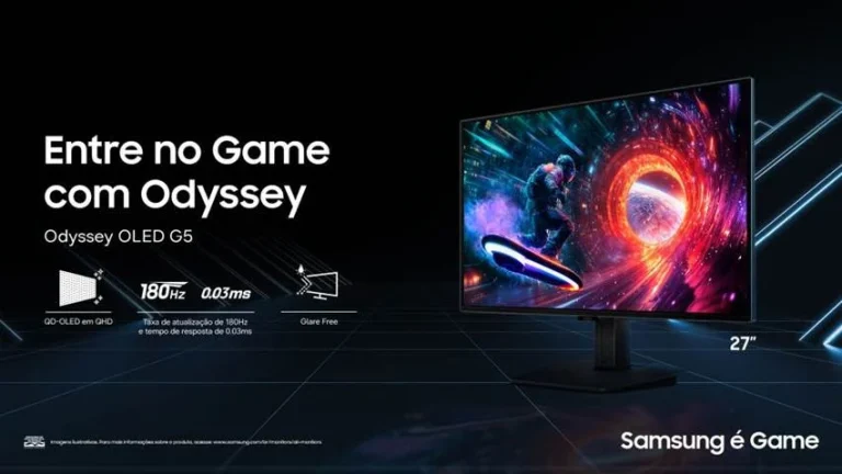 Samsung oferece até 15% de desconto na linha Odyssey em promoção especial