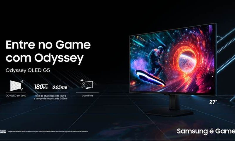 Samsung oferece até 15% de desconto na linha Odyssey em promoção especial