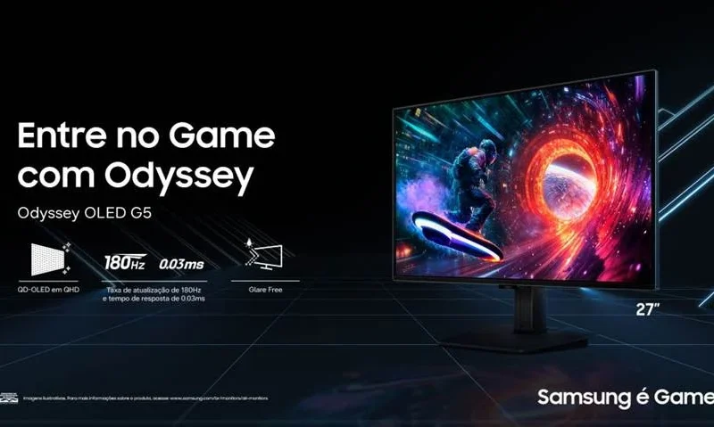 Samsung oferece até 15% de desconto na linha Odyssey em promoção especial