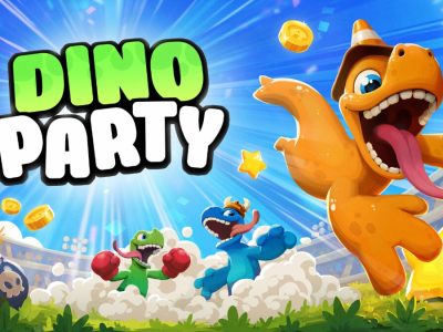 Dino Party é lançado no PC com multiplayer para até quatro jogadores