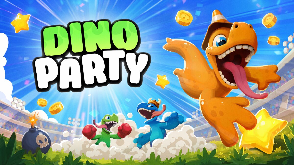 Dino Party é lançado no PC com multiplayer para até quatro jogadores