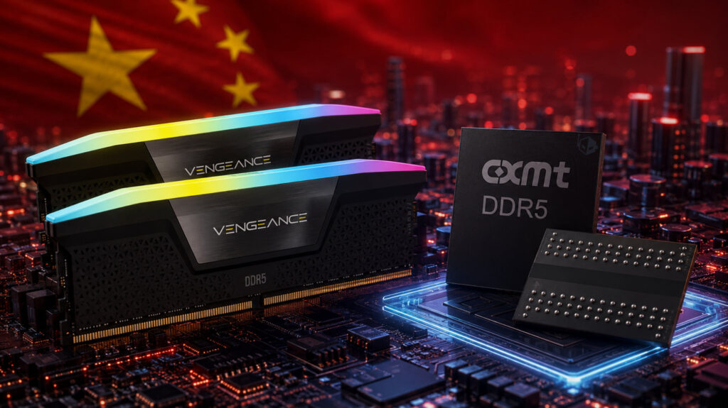 CXMT atinge 90% de rendimento na produção de chips DDR5 de 17nm Módulos de memória DDR5 da CXMT