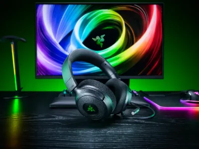 Razer apresenta o Kraken V4 X Sensa com tecnologia HD Haptics