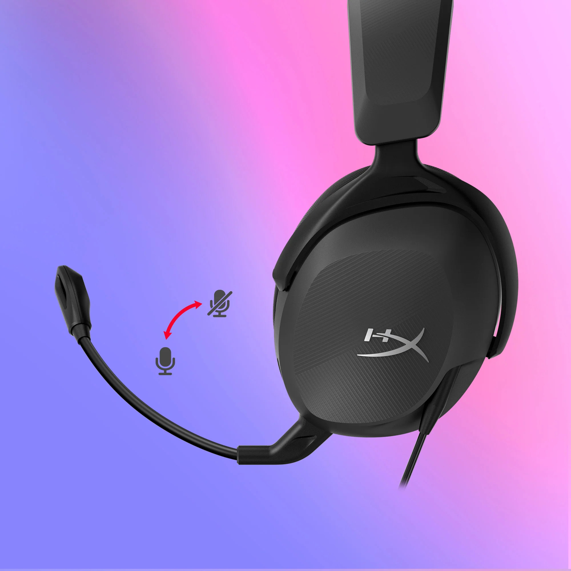 HyperX Cloud Stinger 2 com 26% de desconto: headset gamer leve e com áudio DTS Headphone:X Detalhe do HyperX Cloud Stinger 2