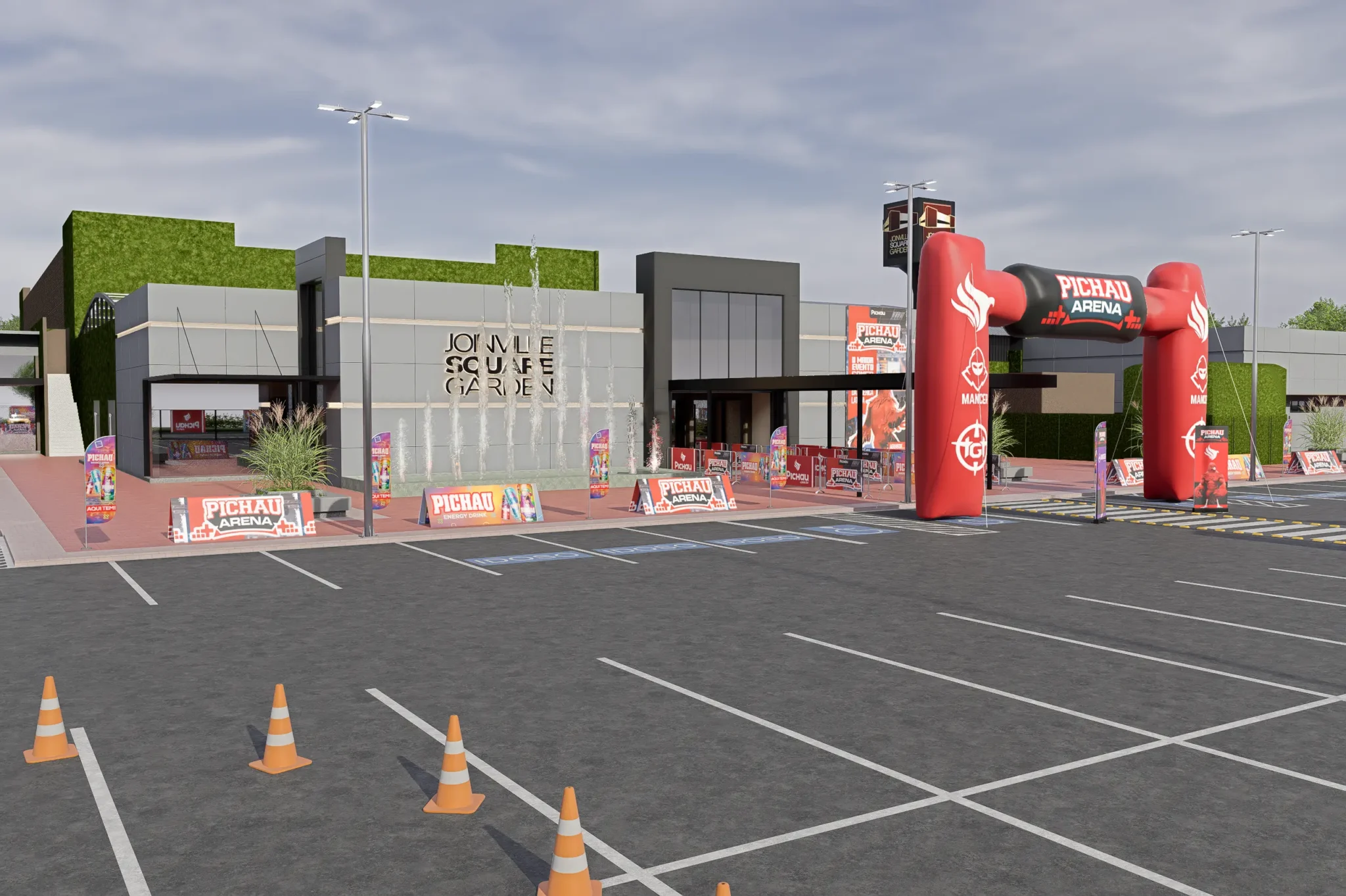 Pichau Arena 2026 reúne gigantes do hardware em Joinville para o maior evento gamer do Sul do Brasil Exterior Pichau Arenas 2026 8