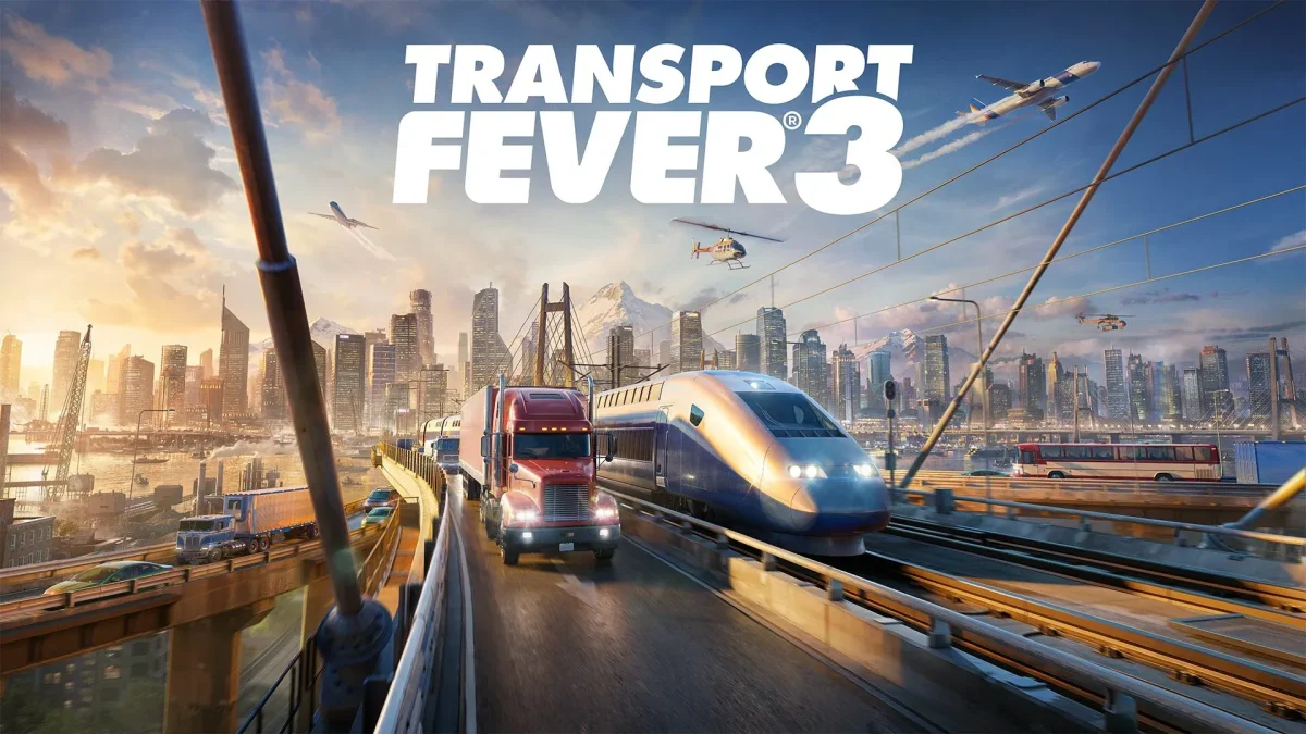 Transport Fever 3 é lançado para PC, PS5 e Xbox Series X|S com novas funcionalidades e edições especiais