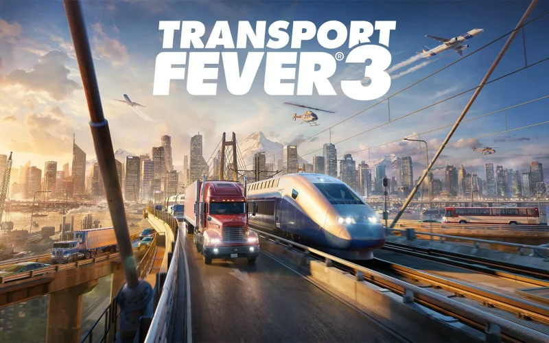 Transport Fever 3 é lançado para PC, PS5 e Xbox Series X|S com novas funcionalidades e edições especiais