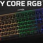 HyperX Alloy Core RGB com 65% de desconto: teclado gamer silencioso e durável