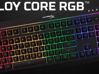 HyperX Alloy Core RGB com 65% de desconto: teclado gamer silencioso e durável
