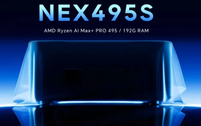 AOOSTAR lança mini-PC com processador Max+ PRO 495 e 192 GB de RAM