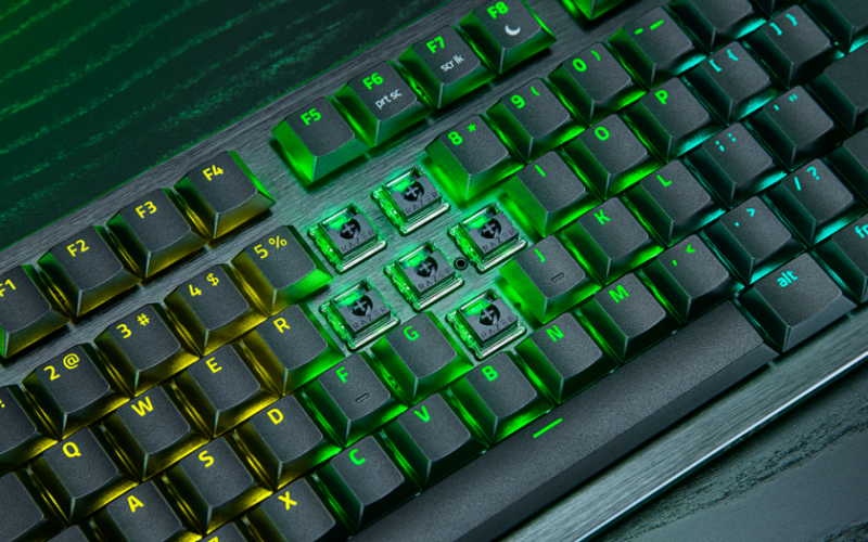 Razer Huntsman V3 Pro Tenkeyless 8KHz: Teclado óptico analógico para gamers profissionais
