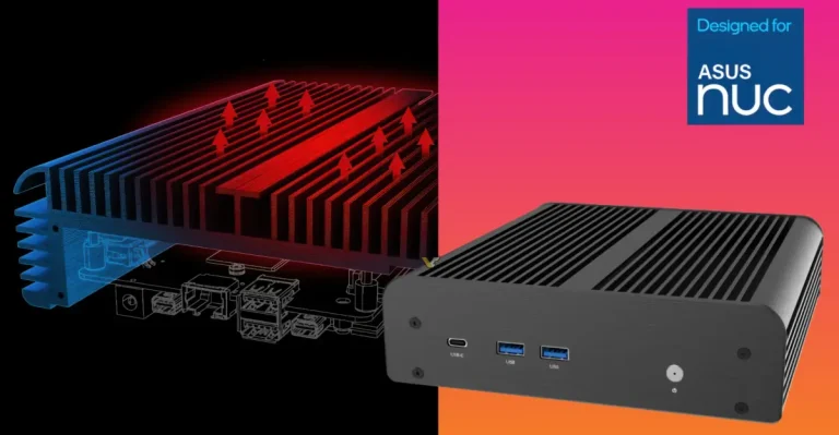 Akasa lança gabinete inovador para o ASUS NUC 14 Pro