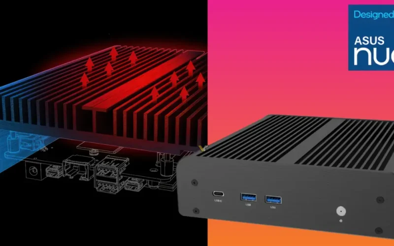 Akasa lança gabinete inovador para o ASUS NUC 14 Pro