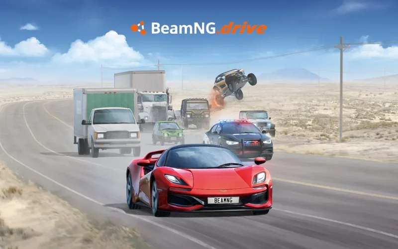 BeamNG.drive será lançado para PS5 em Acesso Antecipado com novos modos e atualização v0.40