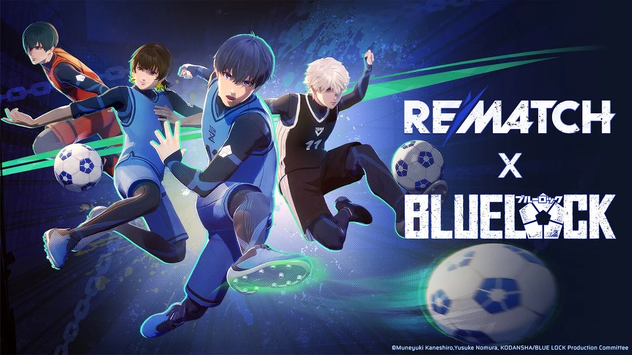 Rematch dá início à Temporada 5 com colaboração inédita de Blue Lock e novo modo Aura Striker