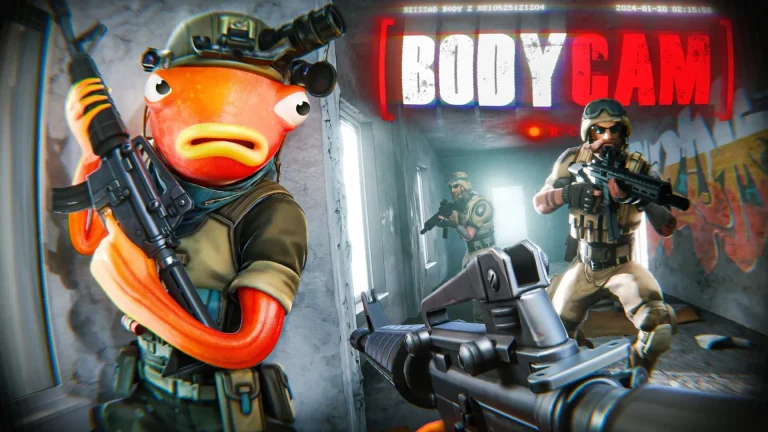 Bodycam UEFN é lançado no Fortnite com novos modos e mapas inspirados no jogo original