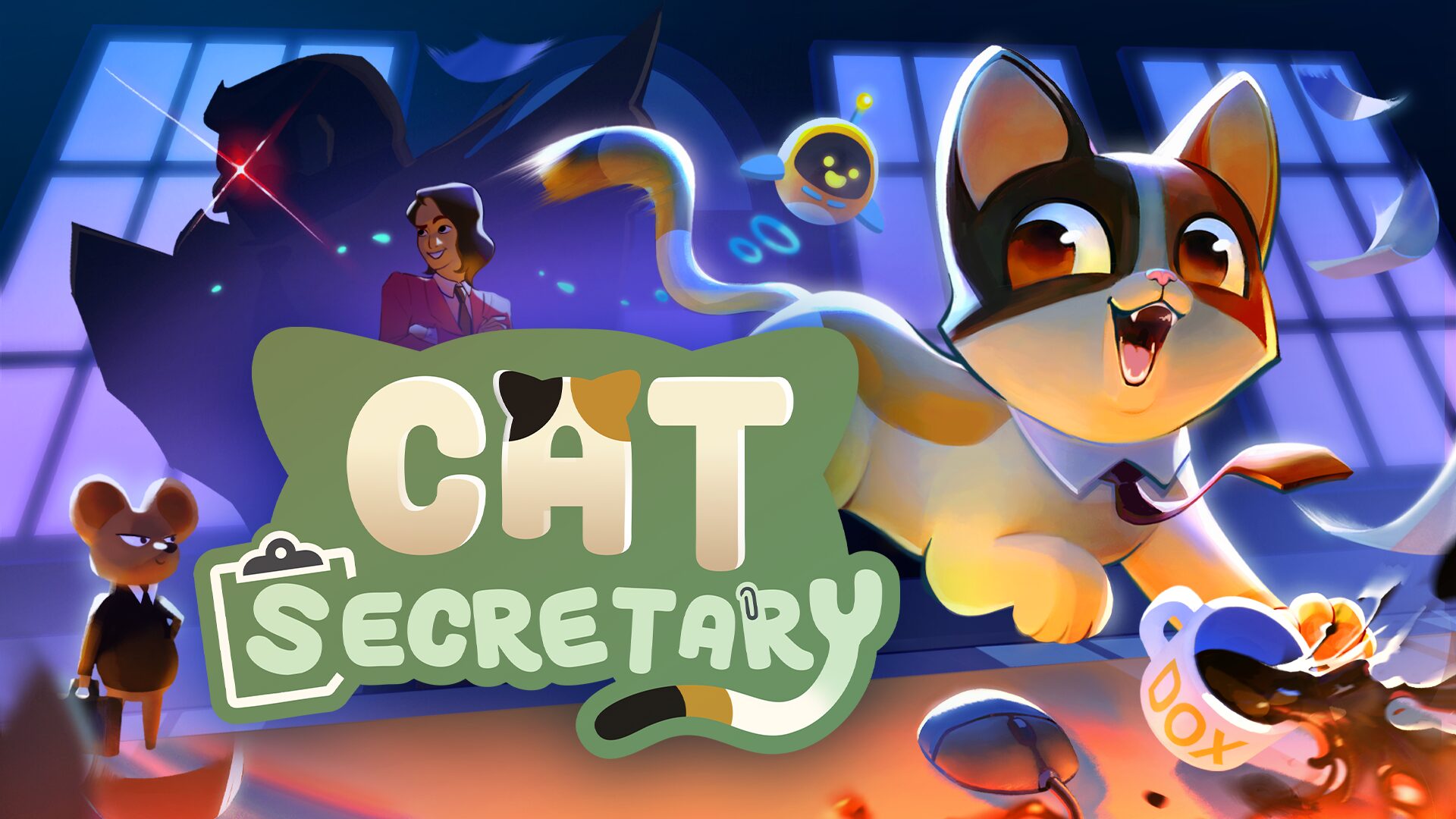 Cat Secretary será lançado para PC em 4 de novembro via Steam