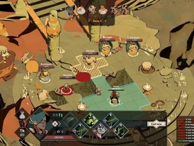 Deified chega à versão 1.0 no PC com combate por turnos e mecânicas de relíquias únicas