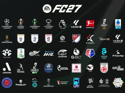 EA SPORTS FC 27 traz novas ligas, clubes e estádios licenciados