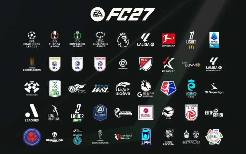 EA SPORTS FC 27 traz novas ligas, clubes e estádios licenciados