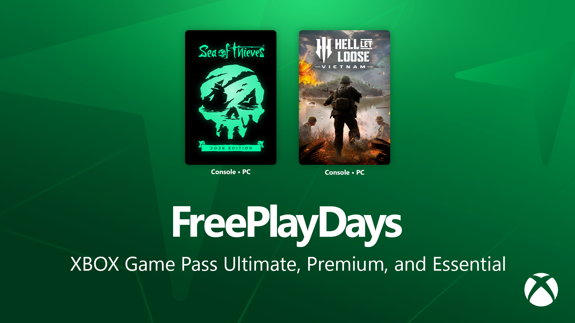 Experimente Hell Let Loose e Sea of Thieves Grátis de 17 a 20 de Setembro no Xbox e PC