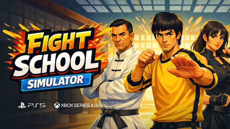 Fight School Simulator é lançado para PS5 e Xbox Series X|S