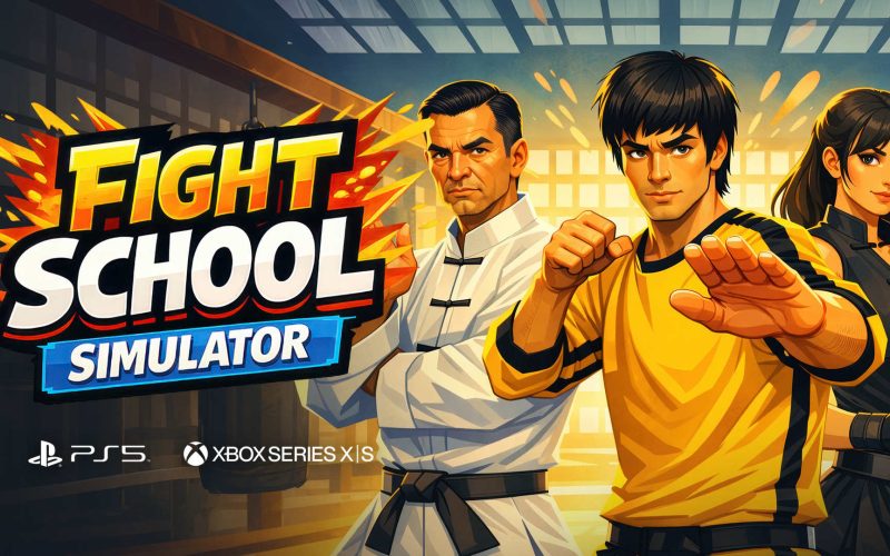 Fight School Simulator é lançado para PS5 e Xbox Series X|S