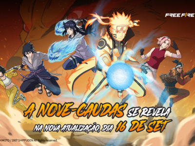 Free Fire reintroduz NARUTO SHIPPUDEN com jogabilidade renovada e novas recompensas destacadas pelos fãs