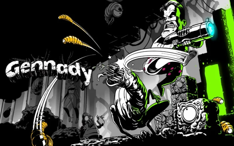 Gennady chega em 28 de outubro com ação roguelike em uma fábrica alienígena para consoles e PC