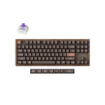 Keychron K8 HE All-Wood: teclado gamer com switches magnéticos e corpo de madeira