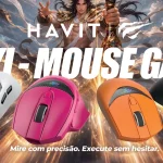 HAVIT revela novos periféricos FUXI H3 Ultra e HOUYI na BGS 2026