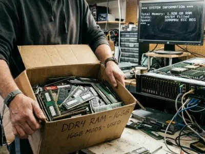 Entusiasta revive servidor antigo com 1.920 GB de memória DDR4 avaliada em US$ 12 mil