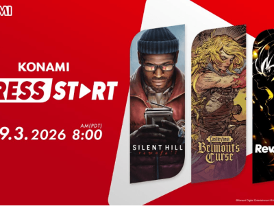 KONAMI PRESS START promete novidades em transmissão ao vivo em setembro