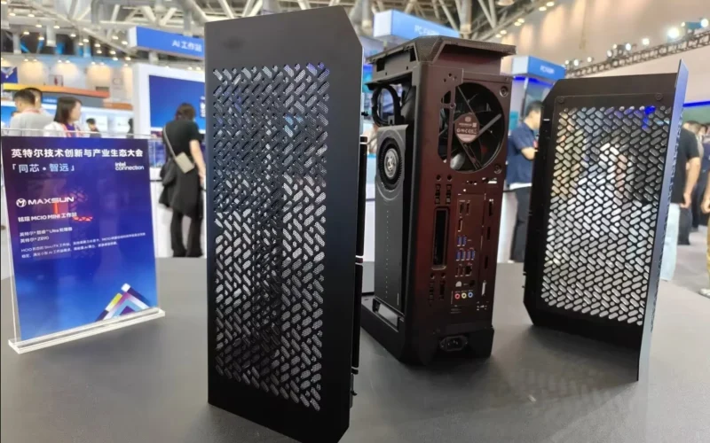 Maxsun apresenta placa-mãe mini-ITX Z890 com tecnologia MCIO para GPUs compactas