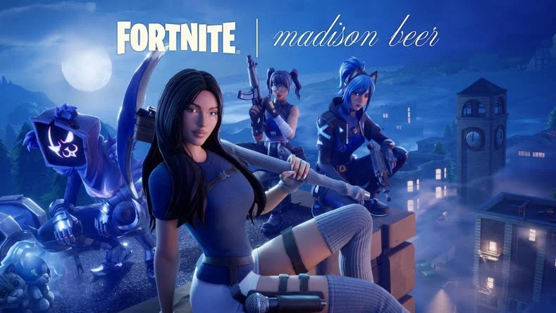 Madison Beer chega à Série Ícones de Fortnite com novos trajes e Copa no dia 24 de setembro