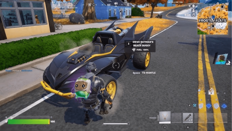 Como encontrar e usar o Batman's Beach Buggy no Fortnite Chapter 7 Season 3